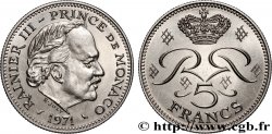 MONACO 5 Francs Rainier III 1971 Paris