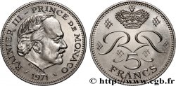 MONACO 5 Francs Rainier III 1971 Paris