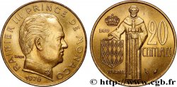 MONACO 20 Centimes Rainier III 1976 Paris