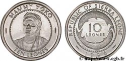 SIERRA LEONA 10 Leones Mammy Yoko 1996