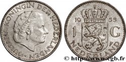 PAYS-BAS 1 Gulden Juliana 1955 Utrecht