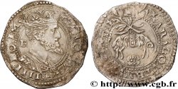 ITALIE - ROYAUME DE NAPLES - CHARLES V Carlino n.d. Naples
