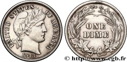 STATI UNITI D AMERICA 1 Dime Barber 1913 Philadelphie