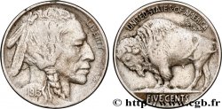 ESTADOS UNIDOS DE AMÉRICA 5 Cents Tête d’indien ou Buffalo 1913 Philadelphie
