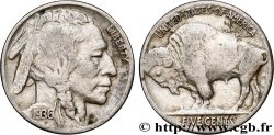 ÉTATS-UNIS D AMÉRIQUE 5 Cents Tête d’indien ou Buffalo 1936 Philadelphie