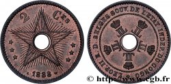 BELGIQUE - ÉTAT INDÉPENDANT DU CONGO 2 Centimes 1888