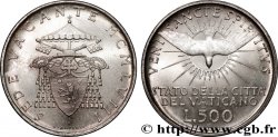 VATICAN ET ÉTATS PONTIFICAUX 500 Lire Sede Vacante Colombe 1958 Rome