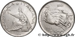 ITALIE 500 Lire “caravelles” 1961 Rome