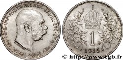 AUSTRIA 1 Corona François-Joseph Ier 1915