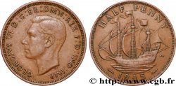 UNITED KINGDOM 1/2 Penny Georges VI 1945 Londres