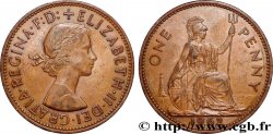 UNITED KINGDOM 1 Penny Elisabeth II 1962 Londres