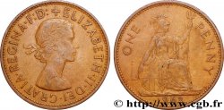 UNITED KINGDOM 1 Penny Elisabeth II 1962 Londres
