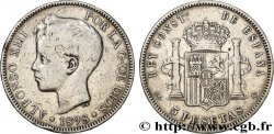 SPAIN 5 Pesetas Alphonse XIII 3e type 1898 Madrid