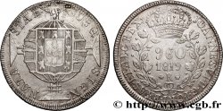 BRÉSIL - JEAN VI 960 Reis 1819 Rio de Janeiro