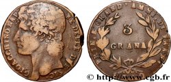 ITALIE - ROYAUME DES DEUX-SICILES 3 Grana Joachim Murat 1810