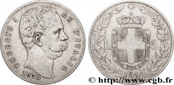 ITALIE - ROYAUME D ITALIE - HUMBERT Ier 5 Lire 1879 Rome