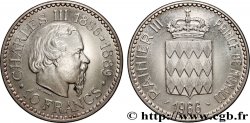 MONACO 10 Francs Charles III 1966 Paris