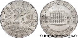 AUSTRIA 25 Schilling 200e anniversaire de la Bourse de Vienne 1971 Vienne