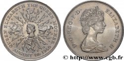 UNITED KINGDOM 25 New Pence (1 Crown) 80e anniversaire de la reine mère 1980