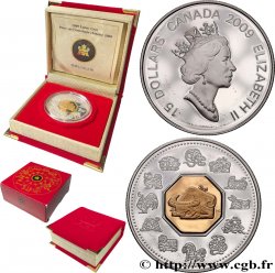 CANADA 15 Dollars Proof Elisabeth II Astrologie Chinoise 2009
