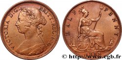 ROYAUME-UNI 1/2 Penny Victoria “Bun Head” 1888