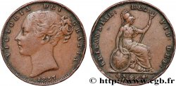 UNITED KINGDOM 1 Farthing Victoria “tête jeune” 1857