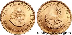 OR, PALLADIUM ET PLATINE INVESTISSEMENT 2 Rand springbok / Jan van Riebeeck 1966 Prétoria