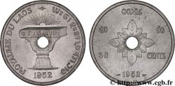 LAOS 50 Cents 1952 Paris SPL