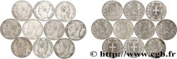 ARGENT D INVESTISSEMENT Lot de 10 écus de 5 Francs Union Latine n.d.