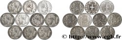 SILVER INVESTMENT Lot de 10 écus de 5 Francs Union Latine n.d.