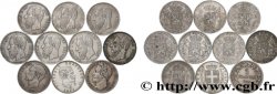 ARGENTO INVESTIMENTO Lot de 10 écus de 5 Francs Union Latine n.d.