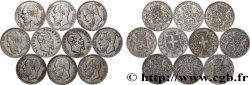 SILBER-INVESTMENT Lot de 10 écus de 5 Francs Union Latine n.d.