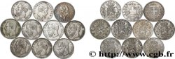 SILBER-INVESTMENT Lot de 10 écus de 5 Francs Union Latine n.d.
