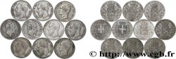 SILBER-INVESTMENT Lot de 10 écus de 5 Francs Union Latine n.d.