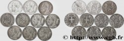 ARGENTO INVESTIMENTO Lot de 10 écus de 5 Francs Union Latine n.d.
