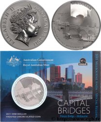 AUSTRALIA 1 Dollar Proof Princes Bridge 2011