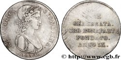 ITALY - CISALPINE REPUBLIC 30 soldi an IX (1801) Milan
