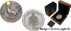 NIUÉ 5 Dollars Loup de Métal 2023