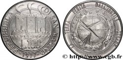 SAINT-MARIN 100 Lire 3 tours / écologie : la Terre blessée 1977 Rome