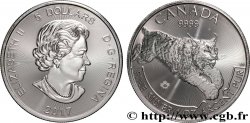 SILVER INVESTMENT 5 Dollars Lynx 2017