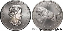 SILVER INVESTMENT 5 Dollars Proof Tigre 2016