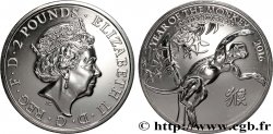 SILVER INVESTMENT 1 Oz - 2 Pounds Année du Singe 2016