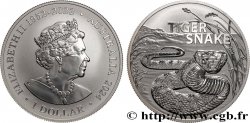 SILVER INVESTMENT 1 Oz - 1 Dollar Proof Serpent Tigre 2024
