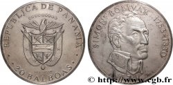 SILVER INVESTMENT 20 Balboas Simon Bolivar 1974