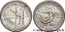 CUBA 10 Centavos 50e anniversaire de la République 1952 La Havane