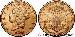 GOLD, PALLADIUM & PLATINUM INVESTMENT 20 Dollars Liberty 1900 San Francisco