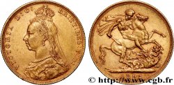 GOLD, PALLADIUM & PLATINUM INVESTMENT 1 Souverain Victoria buste du jubilé 1892 Londres