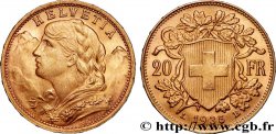 GOLD, PALLADIUM & PLATINUM INVESTMENT 20 Francs Vreneli 1935 Berne