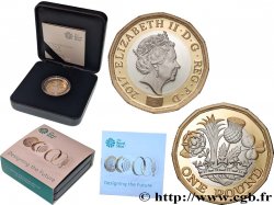 ROYAUME-UNI 1 Pound Proof Élisabeth II 2017 Royal Mint