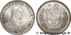SUISSE 5 Francs Berger 1923 Berne